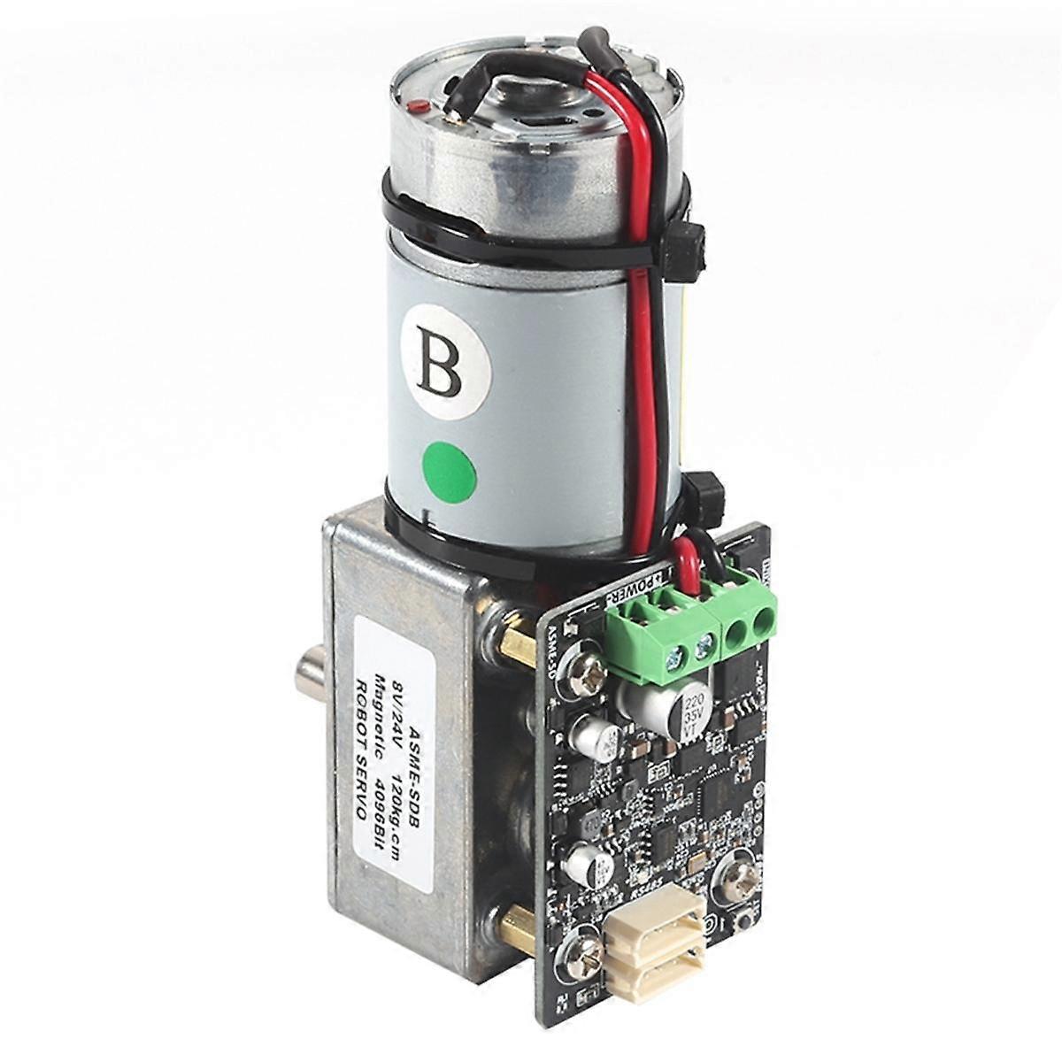 ASME-SD Servo Magnetische Codierung RS485-BUS Wurm Selbsthemmender Servo 360 Grad Hohes Drehmoment Servo für Große Robotermanipulatoren