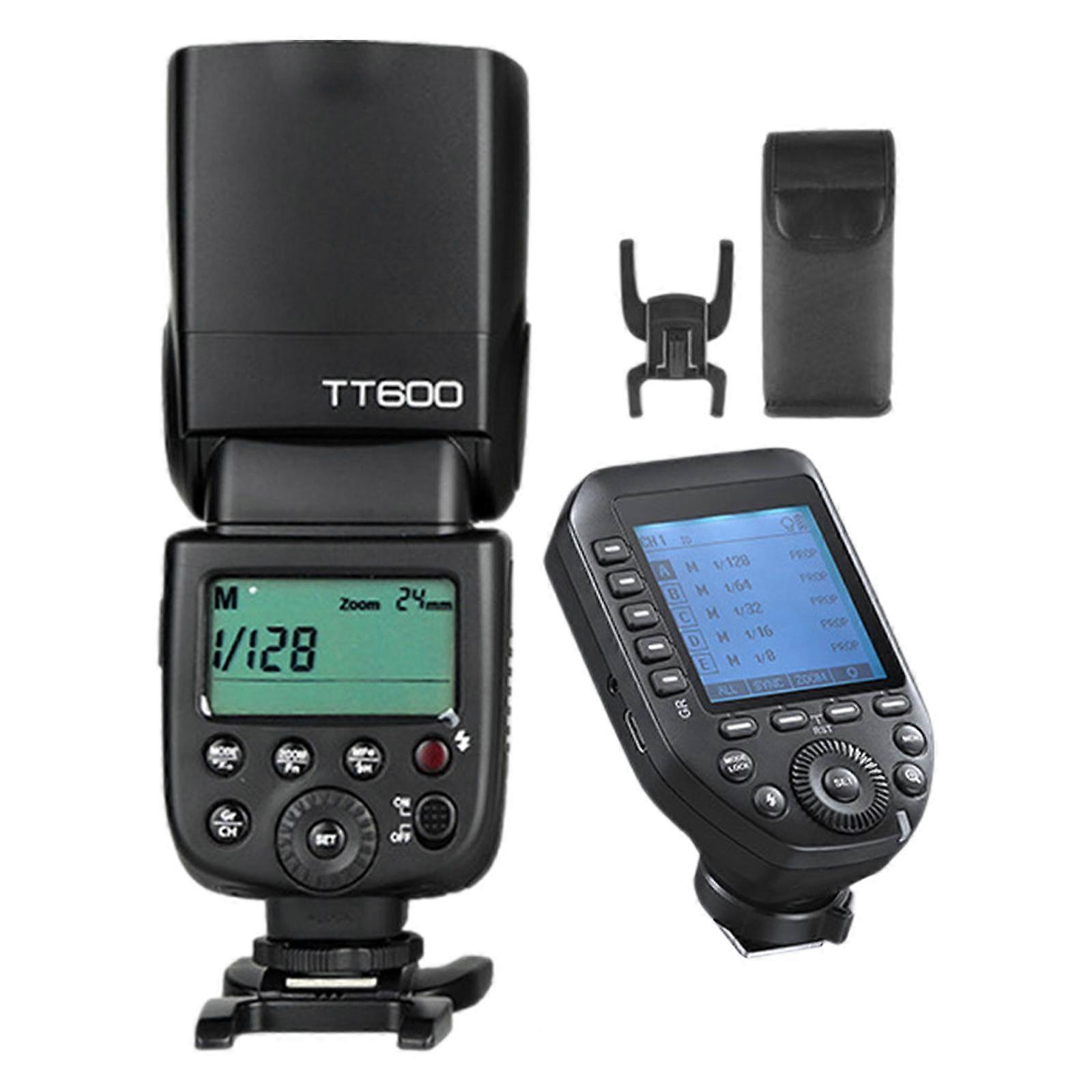TT600 Camera Flash with Xproii Flash Trigger Portable Replace for Shutterbug
