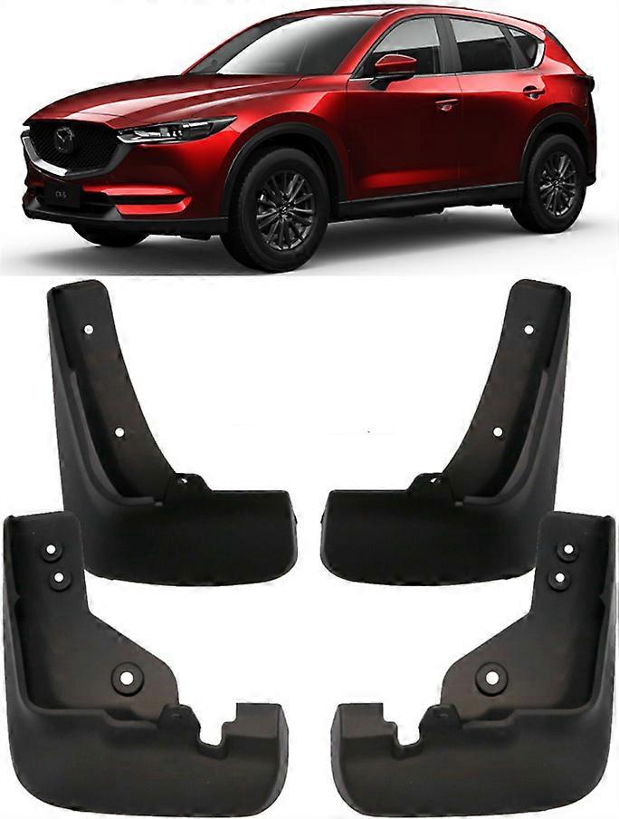 Front & Rear Splash Guards Mud Flaps For 2017-2021 Mazda CX5 CX-5 SUV