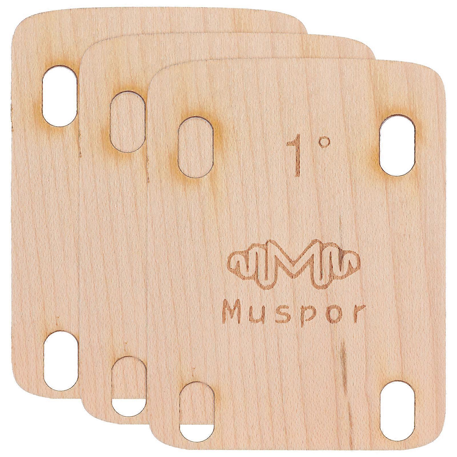 3db gitár nyak Shims fa gitár nyaklemez gitár csere alkatrészek1