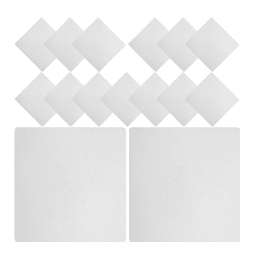 15pcs Qualitative Filter Papers Square Qualitative Filter Papers Laboratory Filter Papers