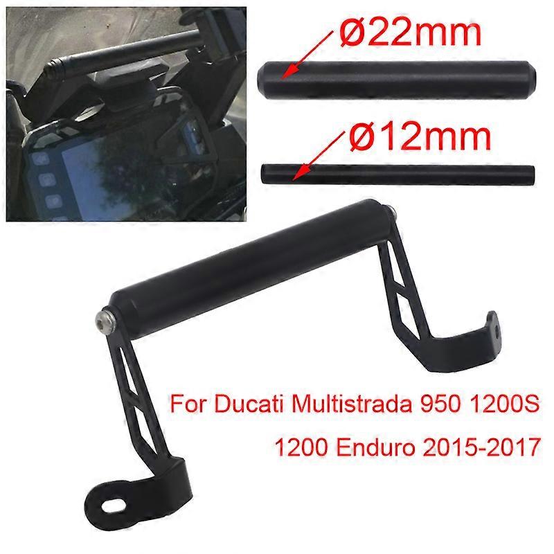 New GPS Smart Phone Navigation Mount Mounting Bracket Adapter Holder For Ducati Multistrada 950 S 950S 1200S 1200 1260 Enduro