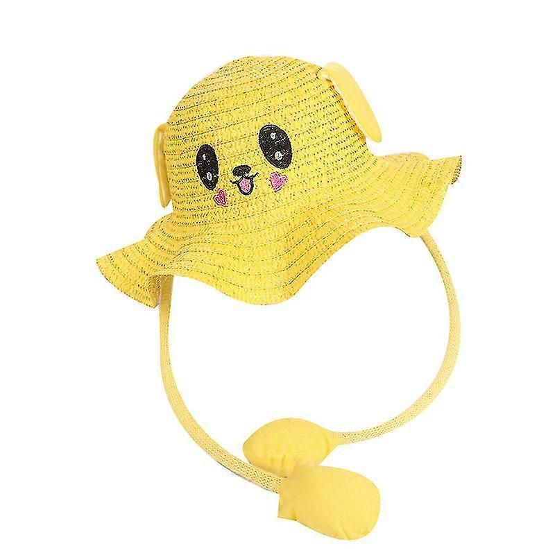 Kids Bunny Summer Hat With Moving Ears
