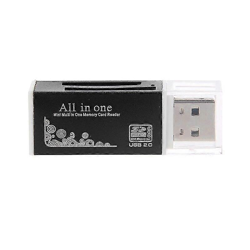 Fast Speed Usb 2.0 Multi Memory Card Reader For Sd/sdhc Mmc Tf Ms M2