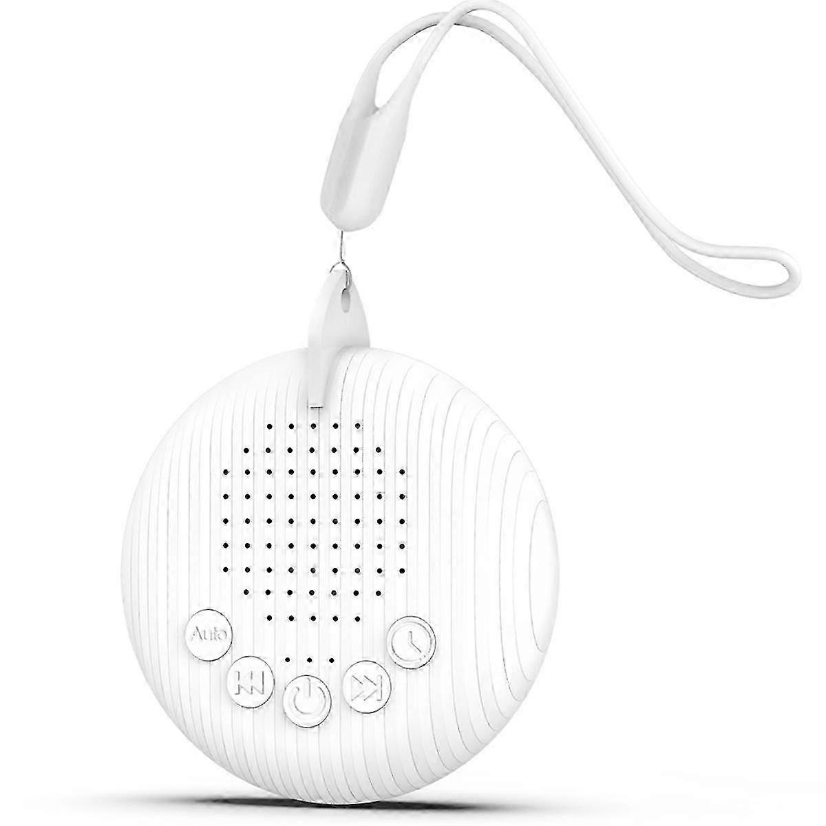 White Noise Sound Machine, Portable Sound Machine Baby, Noise Canceling Travel Sound Machine compatible withNursery