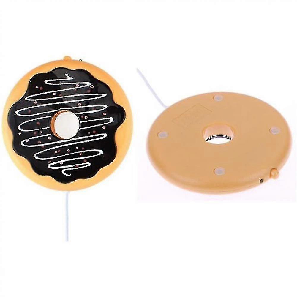 creative Usb Cookie Cup Warmer Coaster Coffee Mug Heating Pad Desktop Cute Gadget