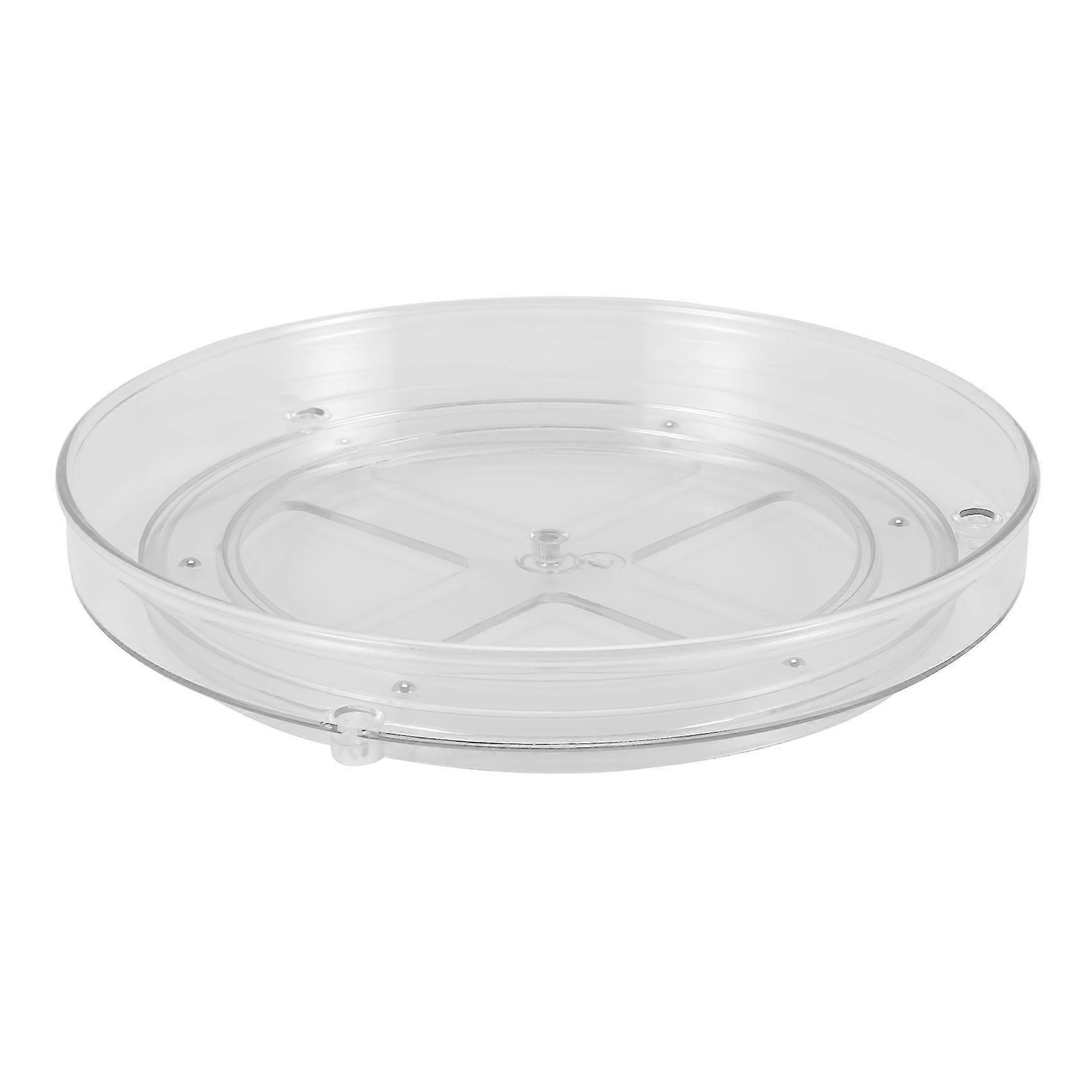 Lazy Cabinet Organizer Turntable Kitchen Organizer Clear Storage Bins Spice Rack Organizer For Cabin