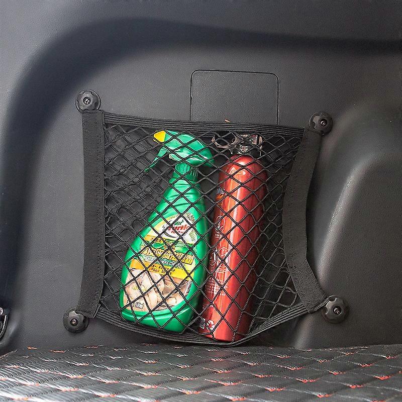 Luggage Net Hook Accessories Trunk Side Net + Fixed Hook (35*25cm)