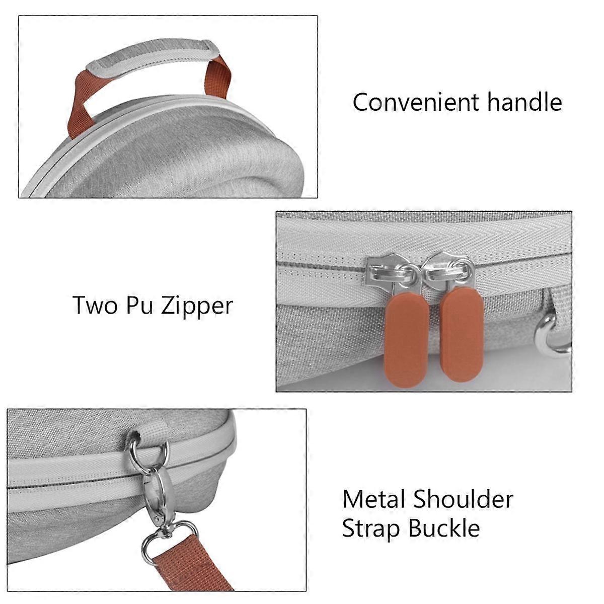 Carrying Case with Shoulder Strap and Accessory Bag Travel Hardshell Case for Onyx Studio 8 Speaker