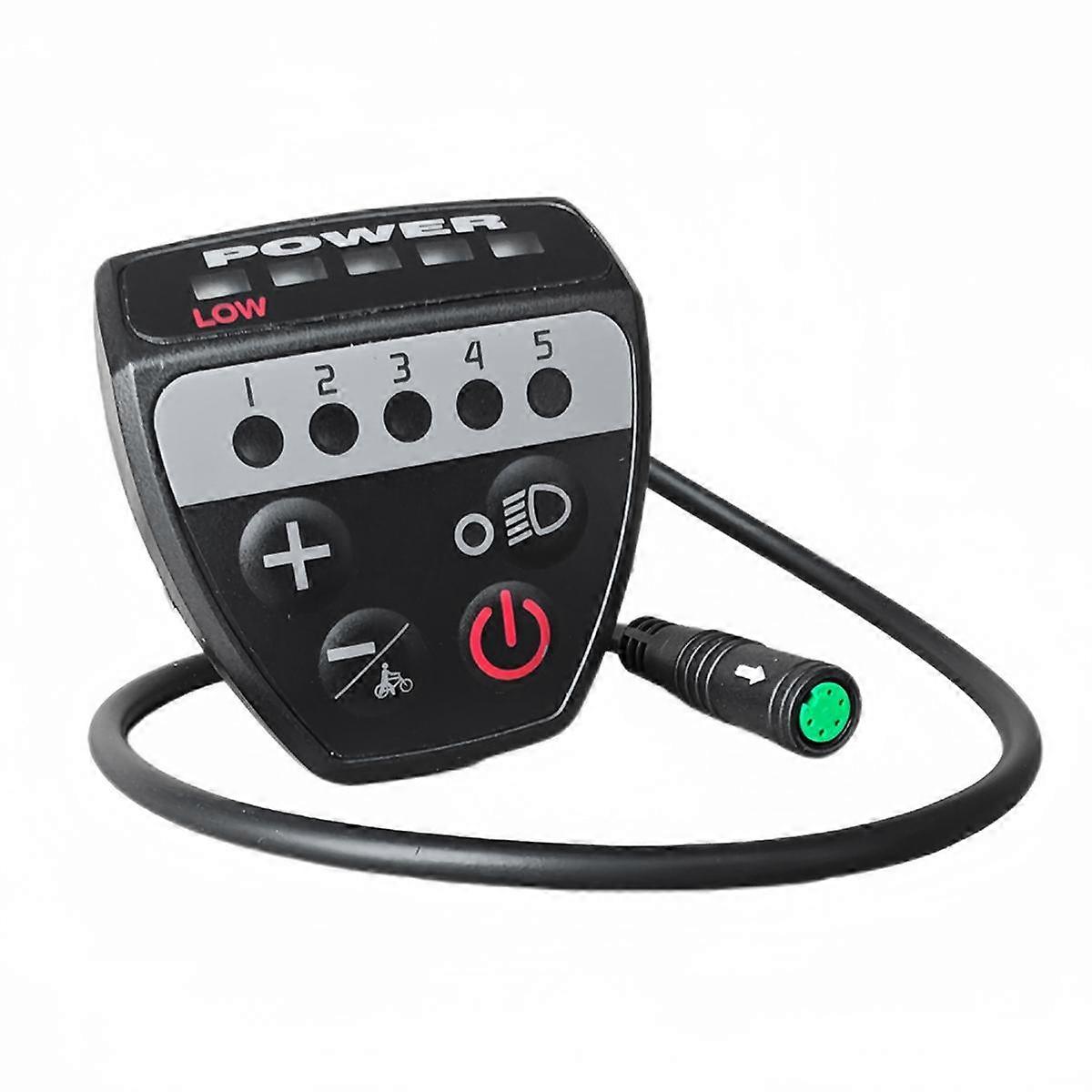 DZ888 Elektrische Fiets Display Controller LED Display UART Protocol voor BBS01B BBS02B Mid Motor Access