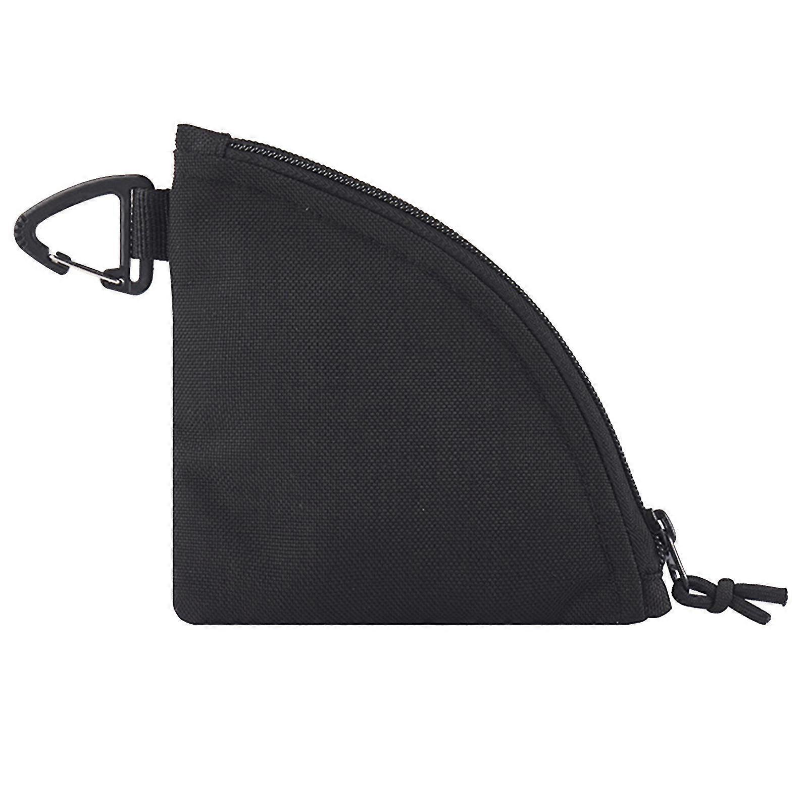 Outdoor Organizer Bag With Hook Triangular Pouch Manual Coffee Filter Paper Bag