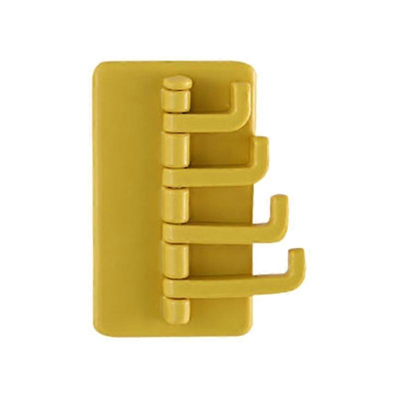 180 Rotation Wall Hooks With Xylophone Style Design For Bathroom Table Top