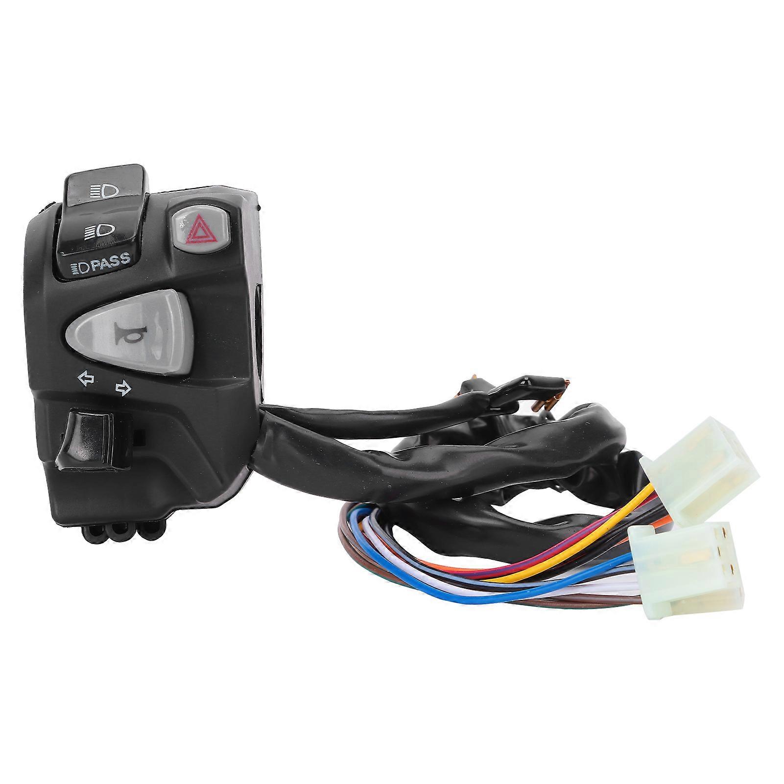 22mm Handlebar Switch Low/High Beam Control Button Replacement for Honda MSX SF 125