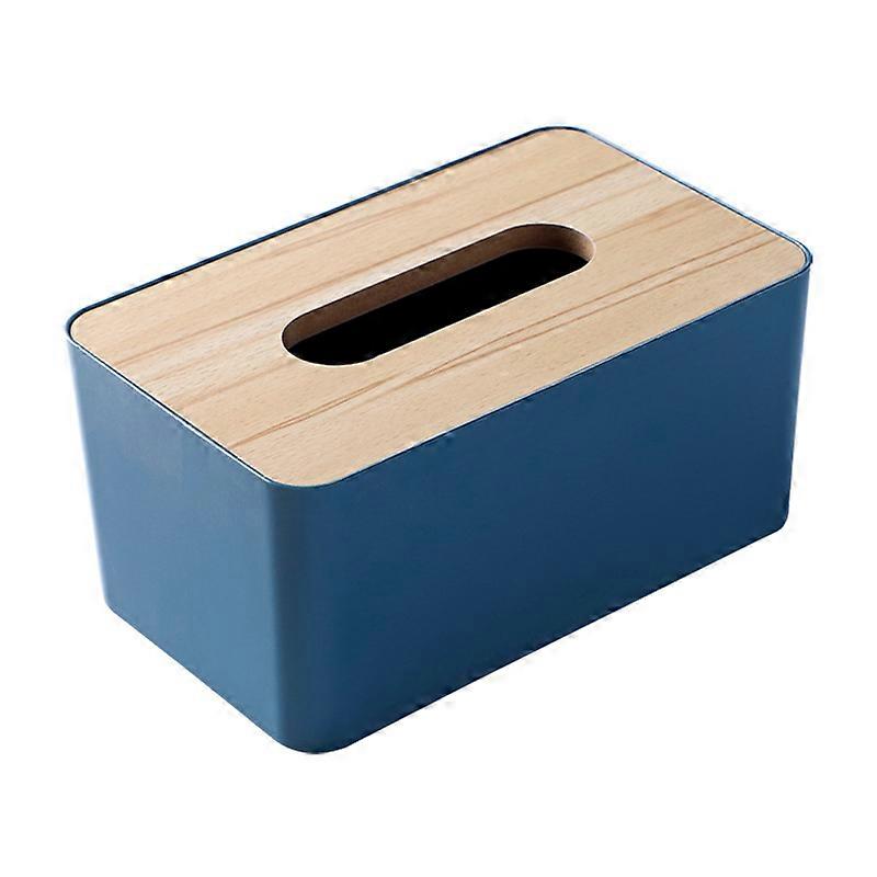 Bamboo Tissue Box, Tissue Box Rectangular Tissue Box Bathroom Wipes Dispenser Wet Tissue Box