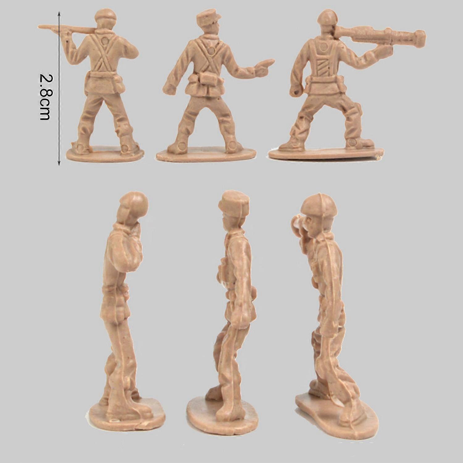 360pcs 172 Scale Soldier Model Army Men Toy Soldiers Battle Scene 