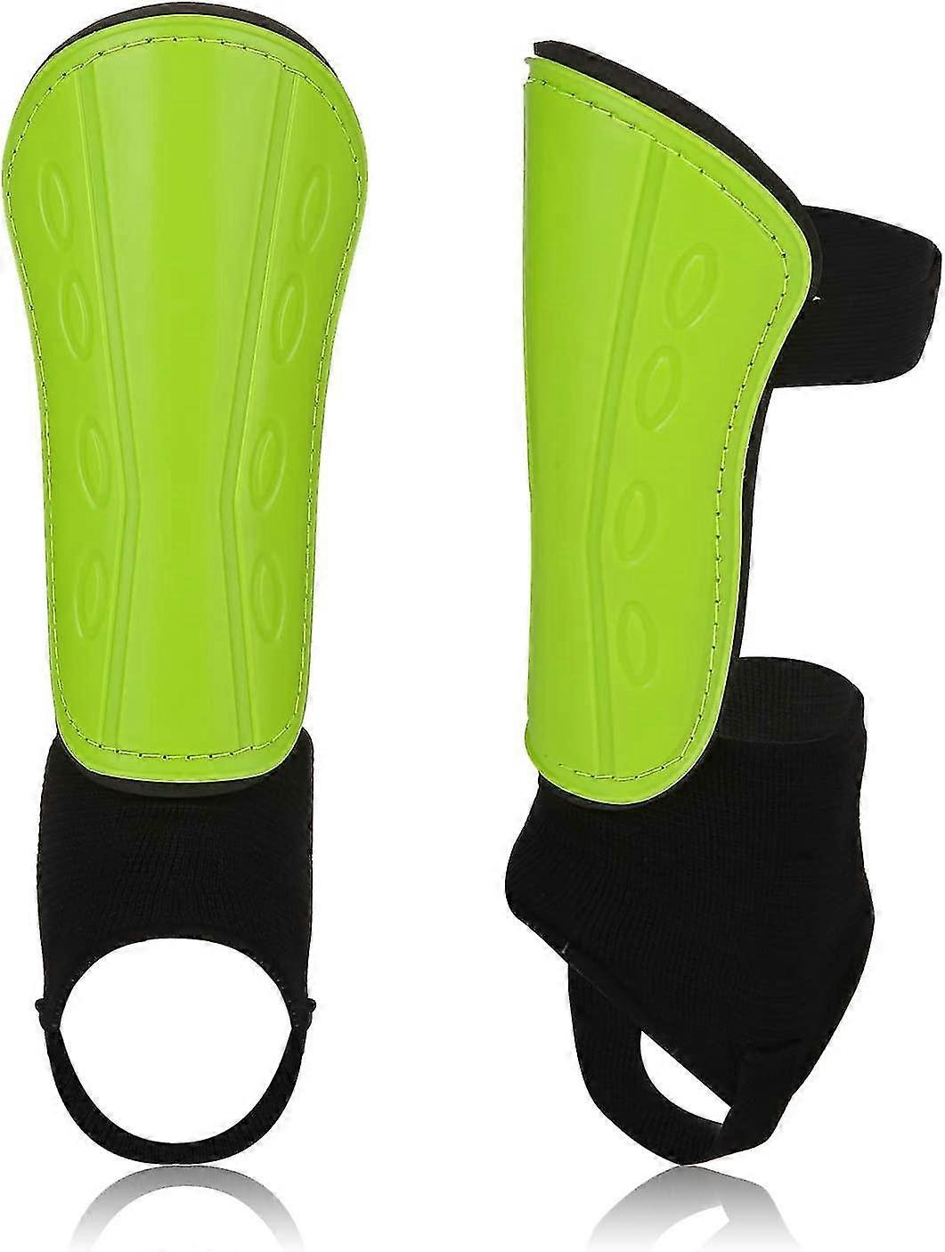 Soccer Shin Guards, Slip And Slide Protective Soccer Gear For Youths And Adults, Padded Shin Protection Equipment With Ankle Support And Adjustable St