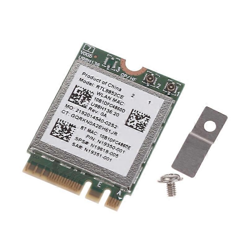 WiFi 6 Card RTL8852CE 802.11ac M.2 NGFF Card Desktop BT-compatible 5.0 Adapt