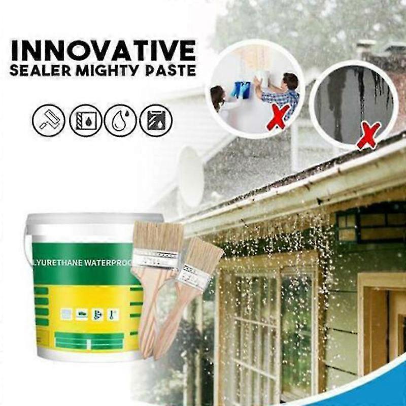 Polyurethan vandtæt belægning til hjem, hus, badeværelse, tag - Innovativ forsegler Mighty Paste