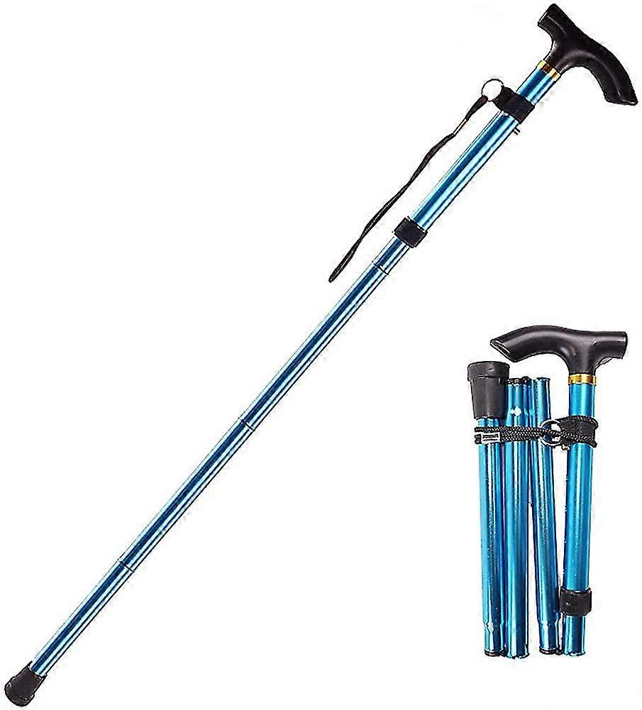 Folding Cane, Foldable Walking Cane, Walking Cane, Non-slip Comfort, Quick,crutches for the elderly