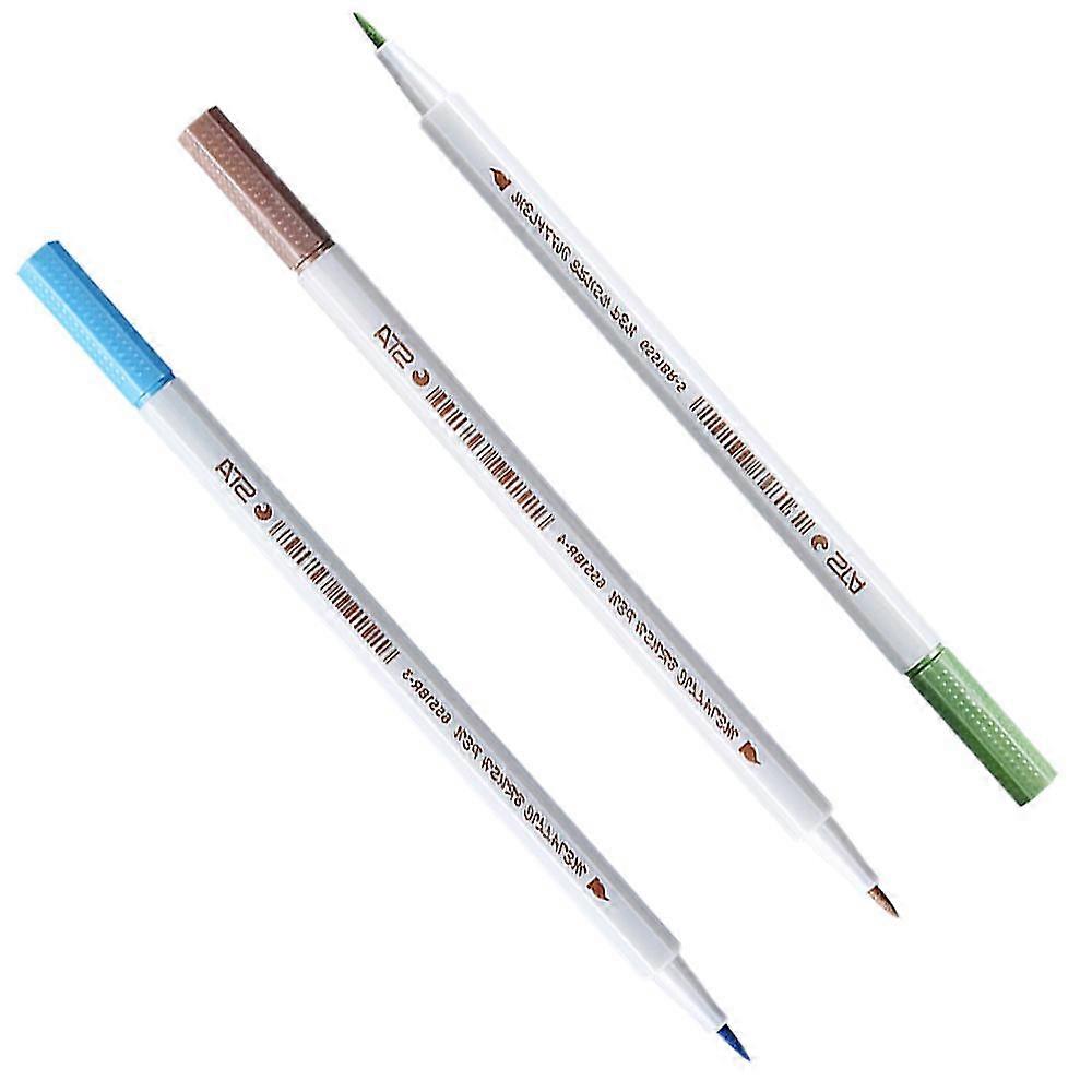 3 Pcs Paint Pens For Rock Painting, Ceramic, Glass, Wood, Canvas