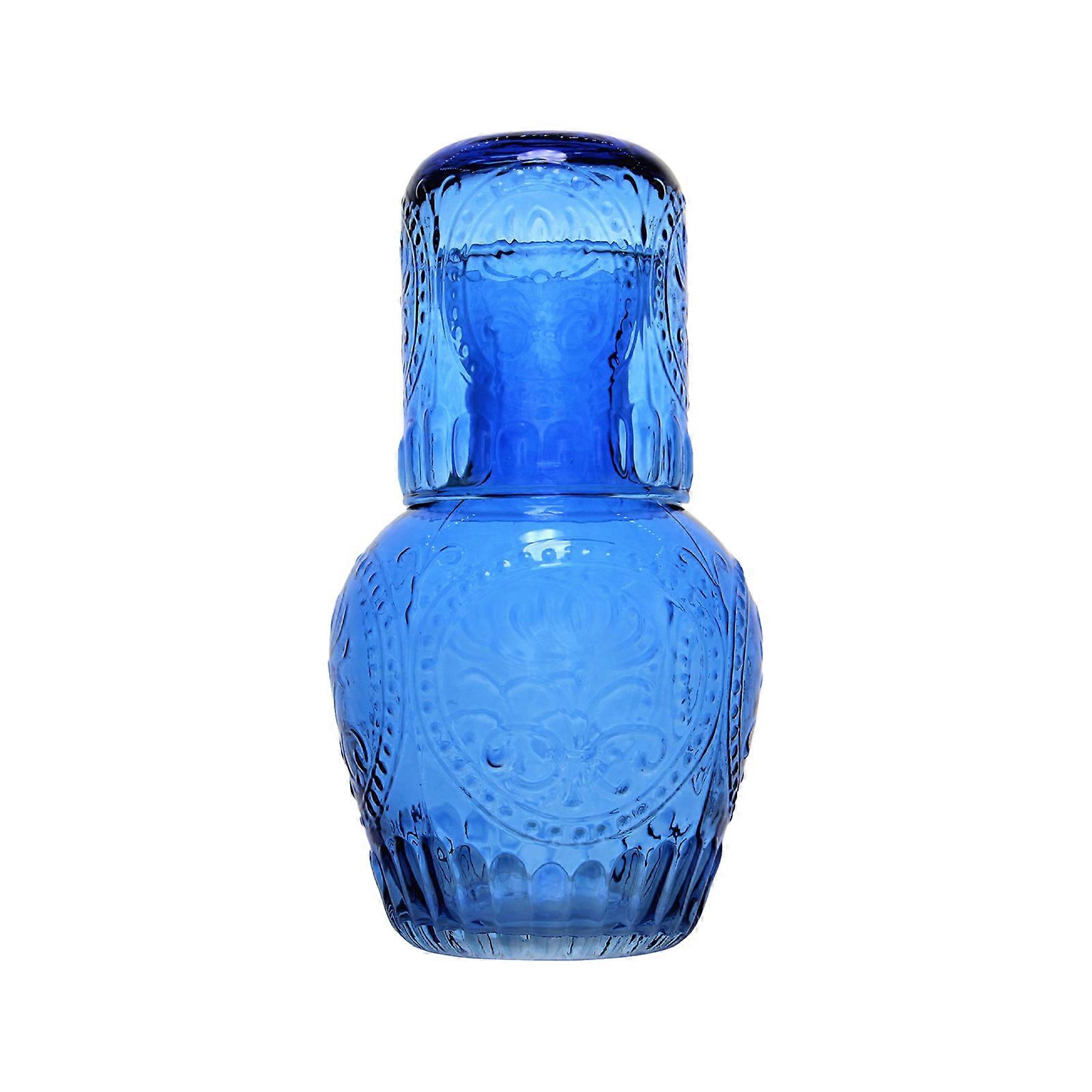 33.99% OFF 2023 Carafe à eau de chevet et ensemble en verre pour table de chevet de chambre à coucher, Carafe Bediside avec tasse en verre
