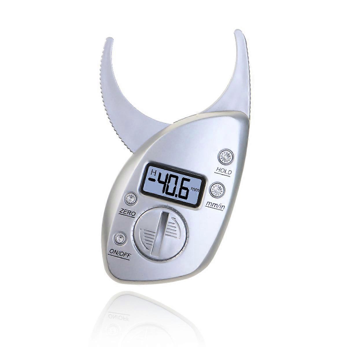 Body Fat Monitors, Portable Digital Skinfold Measurement Tester Measuring Caliper for Digital Analyzer