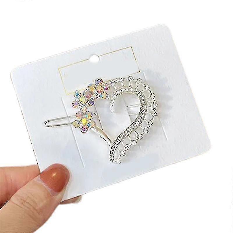 Fancy Rhinest H Ette Shining H Pins Alloy H Clips