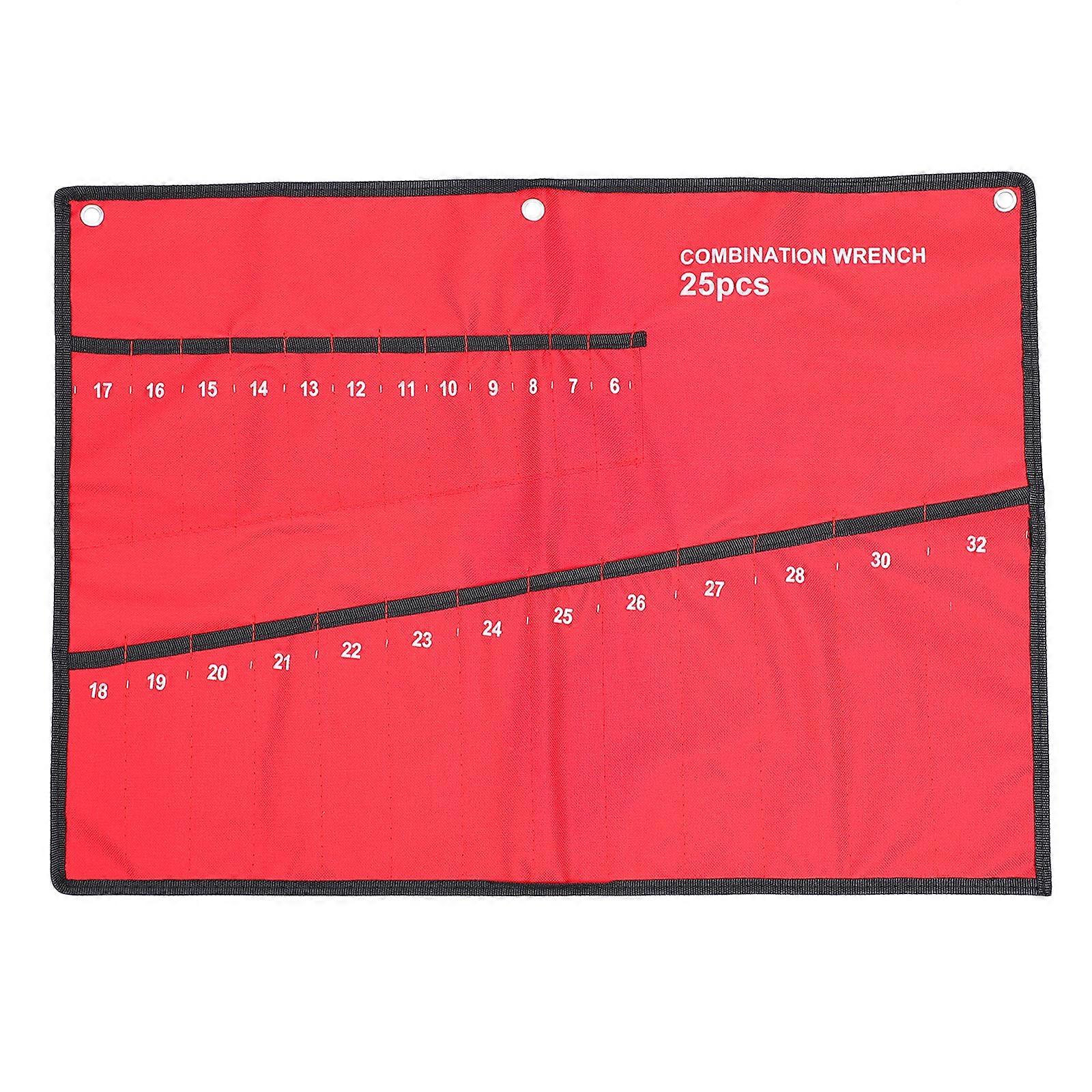 Canvas Tool Bags Wrench Tool Bag Wrench Roll Wrench Pouch Roll Repair Tool Pouch