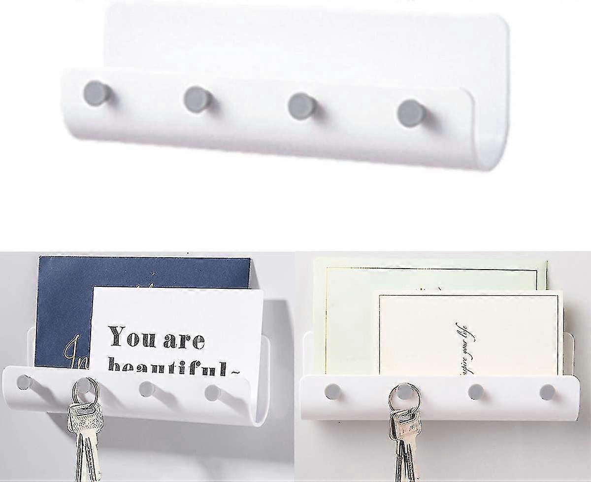 Panneau de clés minimaliste, Non-mar - Key Bar Key Board avec crochets à clé pour Key Stora