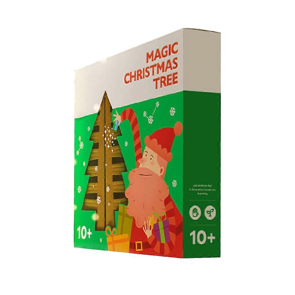 Transform Your Home into a Festive Setting with the Magical Growing Crystal Christmas Tree Easy Assembly Ornaments