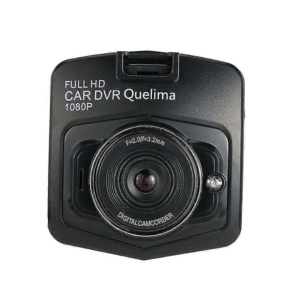 Car Dvr Camera Full Hd 1080p Video 170 Degrees Dashcam Car Camera Black