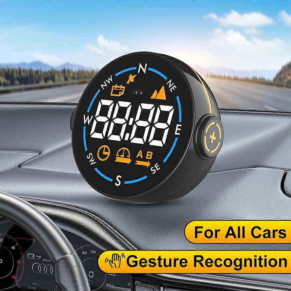 Head Up Display GPS Speedometer Speed Display Gesture Recognition Clock Altitude Ambient Light Head Up Display for All Cars
