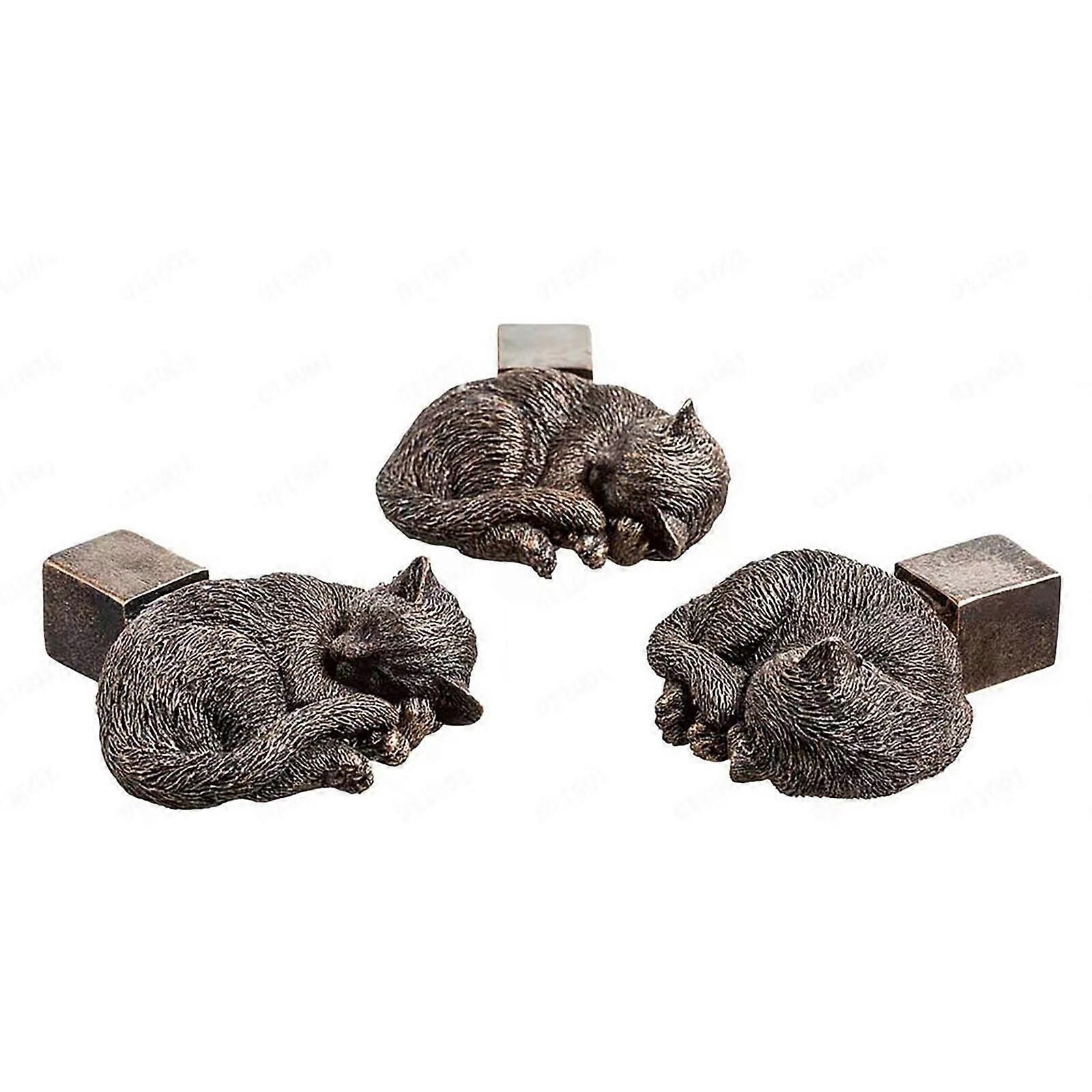Black Resin Planter Pot Feet - Prevent Water Logging & Improve Drainage - Heavy Duty Support - Fits Any Pot Size - Set of 3