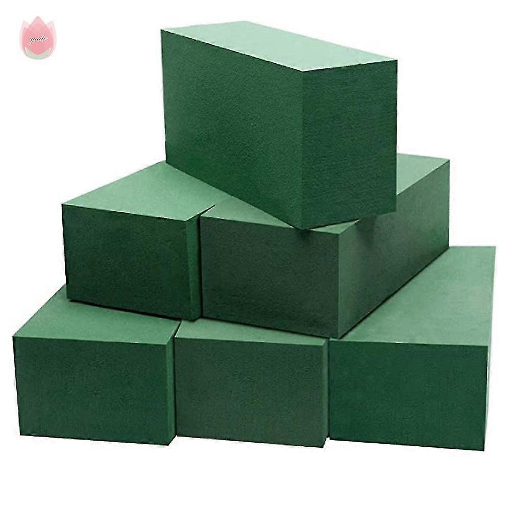 DIY Floral Foam Brick Flower Packing Arrangere blomster Mudder Blomsterhandler Styrofoam Blocks Håndværk til bryllupsdesign Feriedekoration