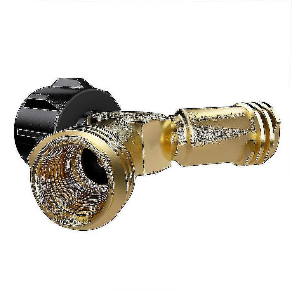 Propane Tank Y-splitter Propane Adapter 2 Way Valve For A 20lb Gas Cylinder Connecting 2 Appliances