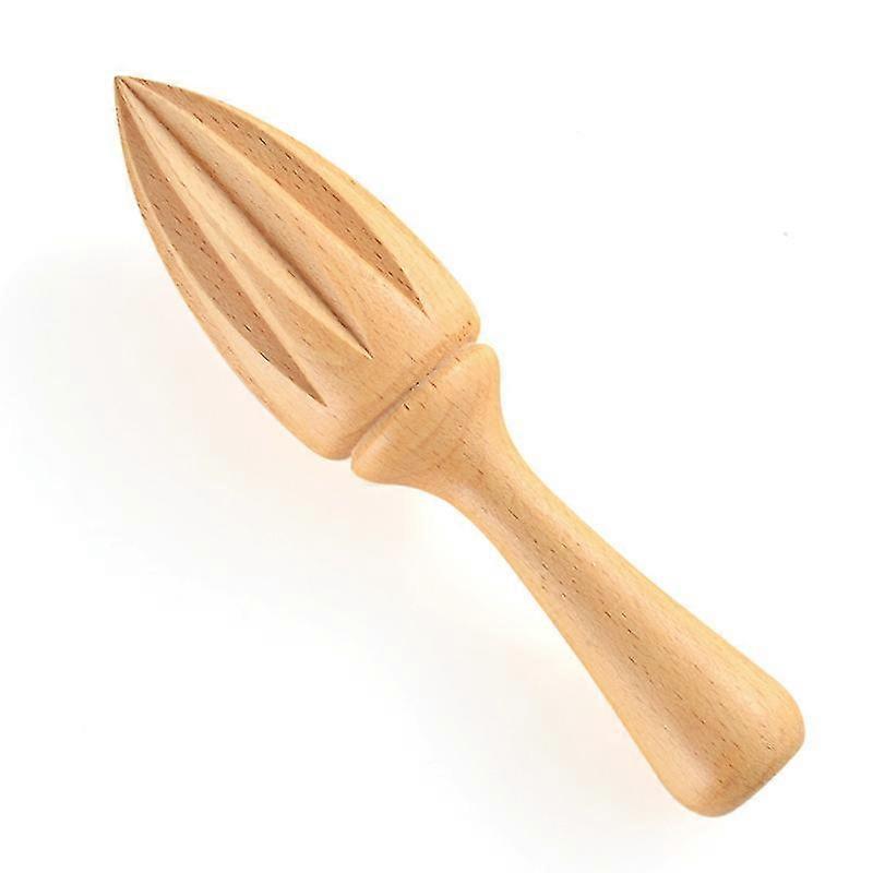 manual Lemon Squeezer, Lemon Clip Fast Natural Beech Wood Fruit Squeeze