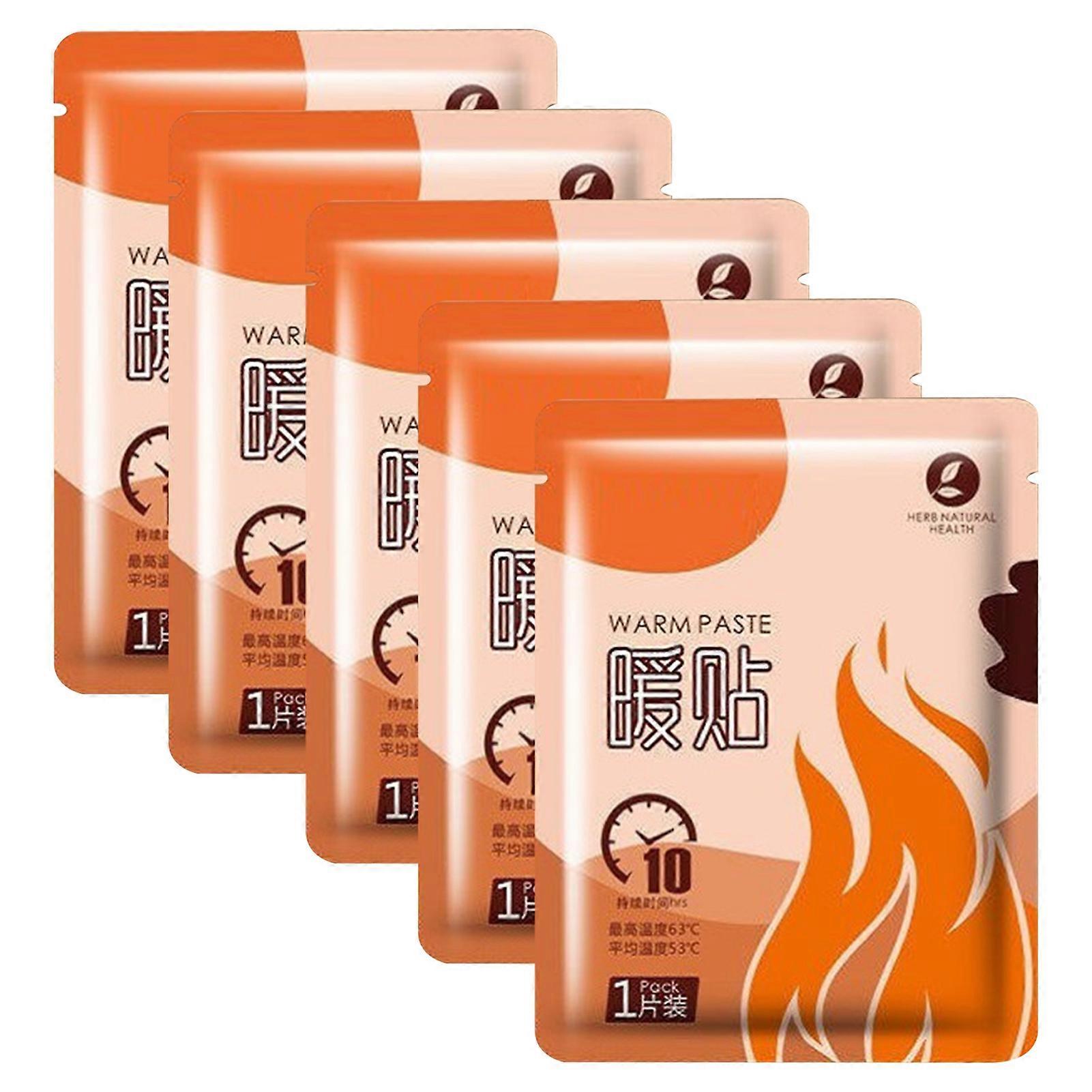 5Pcs Warm Stickers Constant Temperature Air Activated Heat Pad Sticker for Dormitory