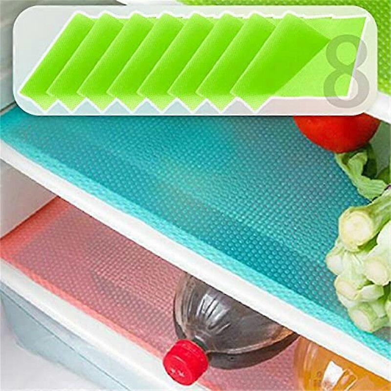 Kitchen drawer mats, refrigerator mats shelf mats EVA anti-slip drawer bottom mats drawer mats for cabinets, refrigerators, kitchens, table cabinets (