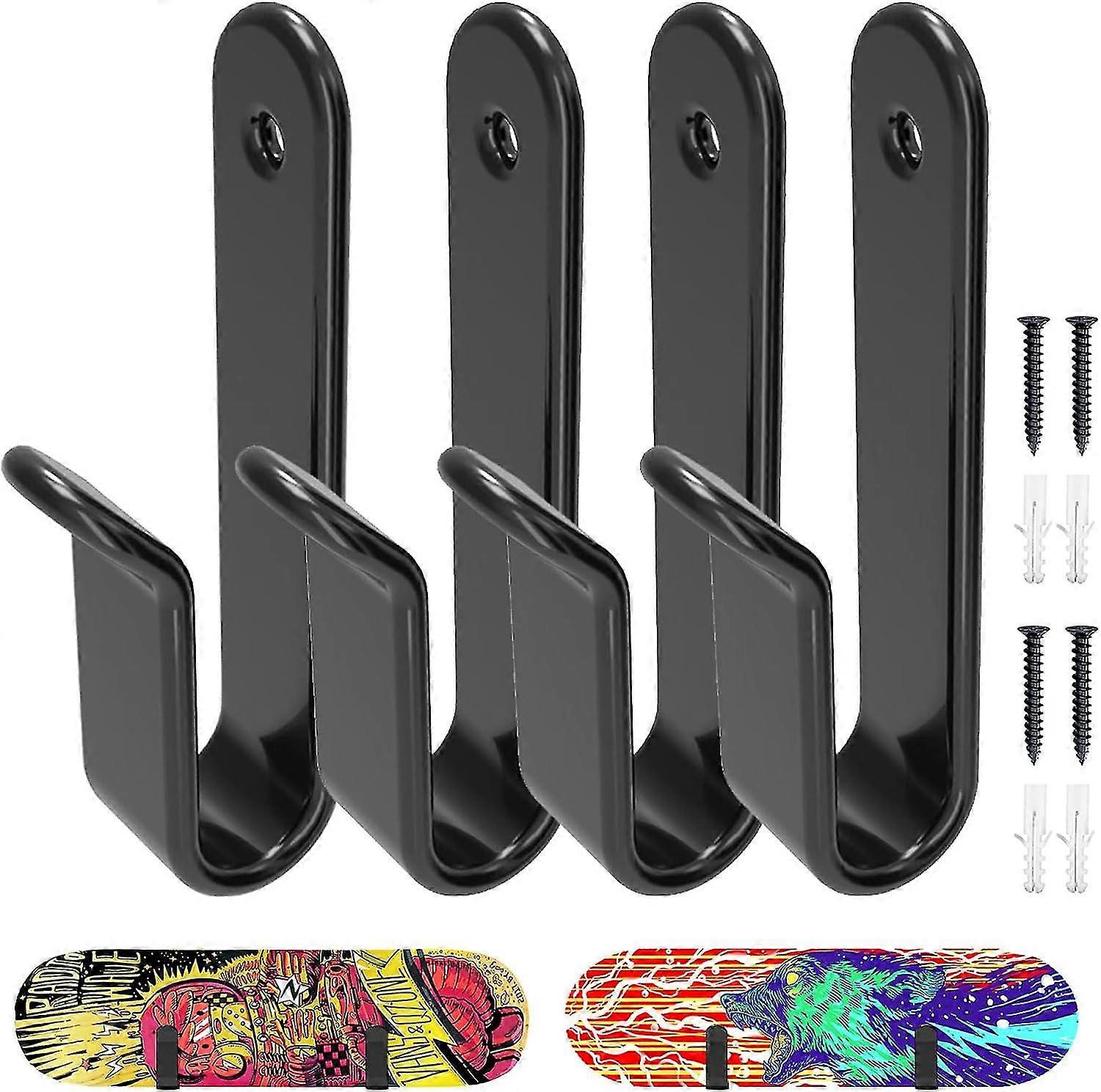 אופסים אופקיים לסנובורד לתלייה על קיר, מתלה קיר סנובורד אחסון הר סנובורד תצוגת סנובורד מחזיק לתלייה על קיר לחדר