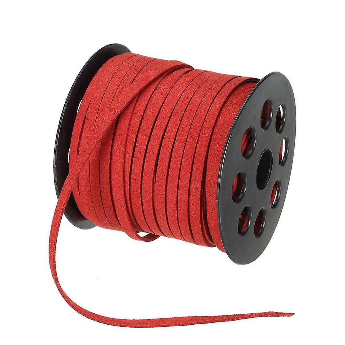 شقة الجلد المدبوغ الدانتيل 5mm فو الجلد المدبوغ الحبل الجلدي لصنع قلادة سوار مجوهرات شرابة Cr