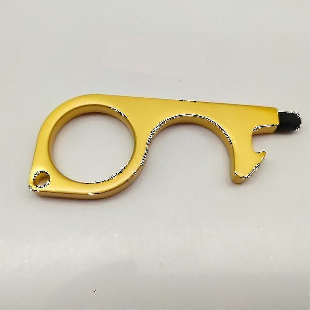 安全スタイラスドアオープナータッチキーなし1ピースゴールド