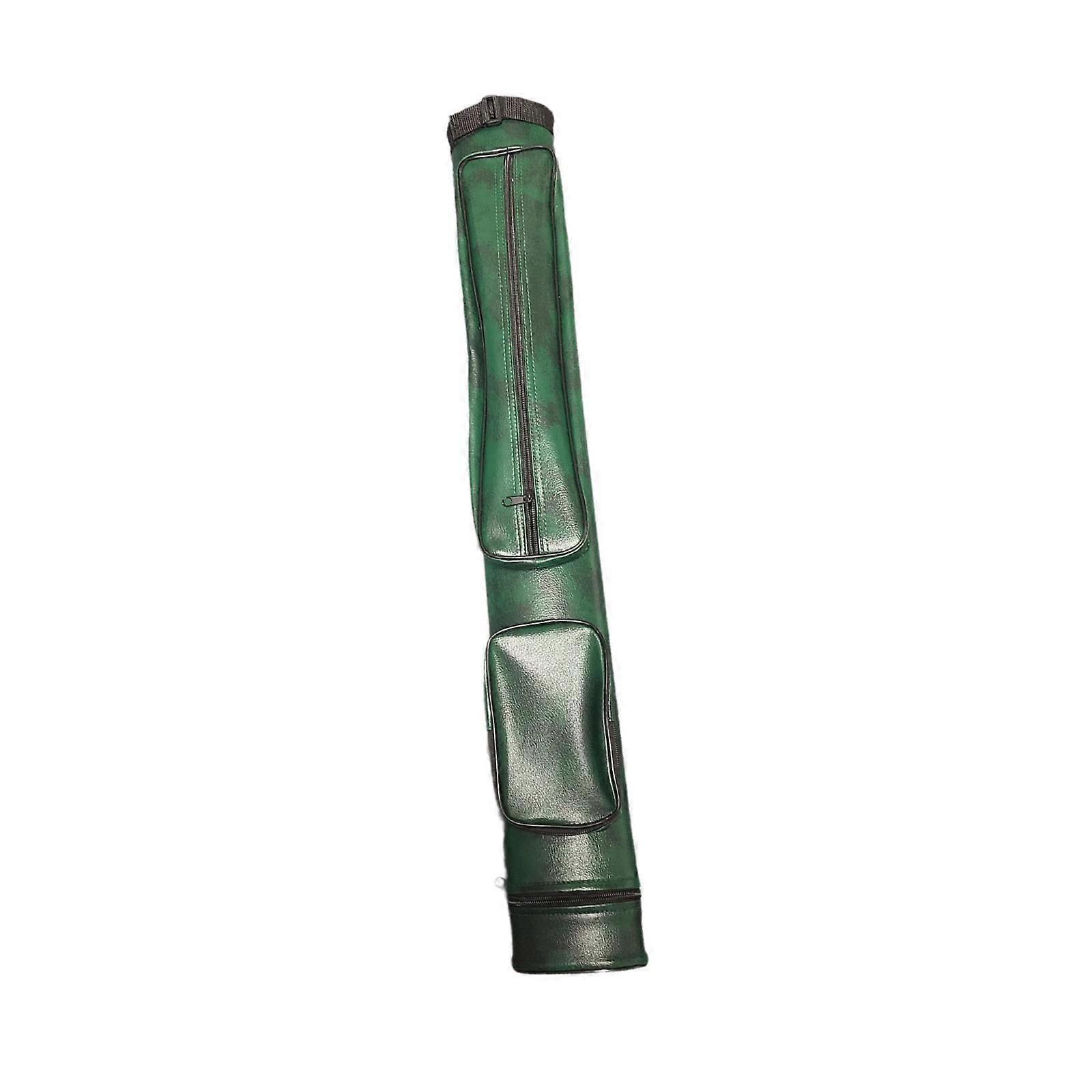 ביליארד מארז Cue לבריכה נרתיק אחסון Snooker Cue לסנוקר נסיעות בחוץ ירוק