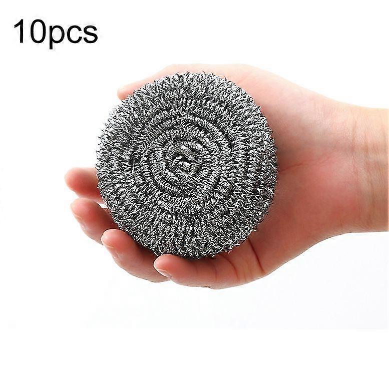 Ste Wool Ball Scrubber 10pcs /pack 20g