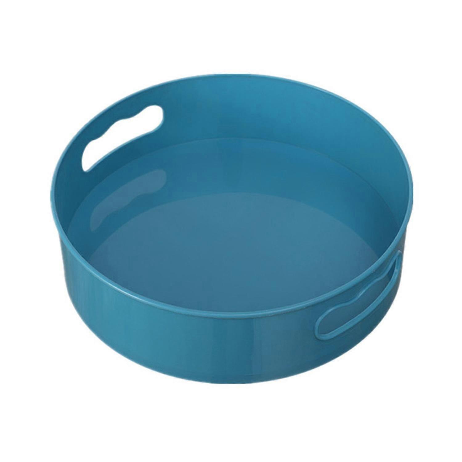 360 Degree Rotating Storage Tray Kitchen Condiment Organizer Cosmetic Container