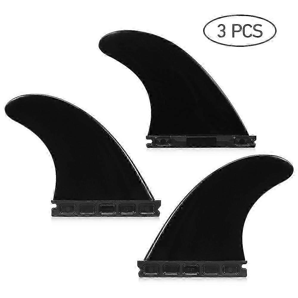 Tri Fin 4.37'' Surfing Tri Fin Set Surfboard Fins Thruster 3 Packs