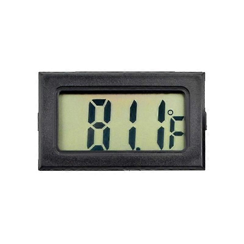 Mini LCD Indoor Digital Thermometer , Black
