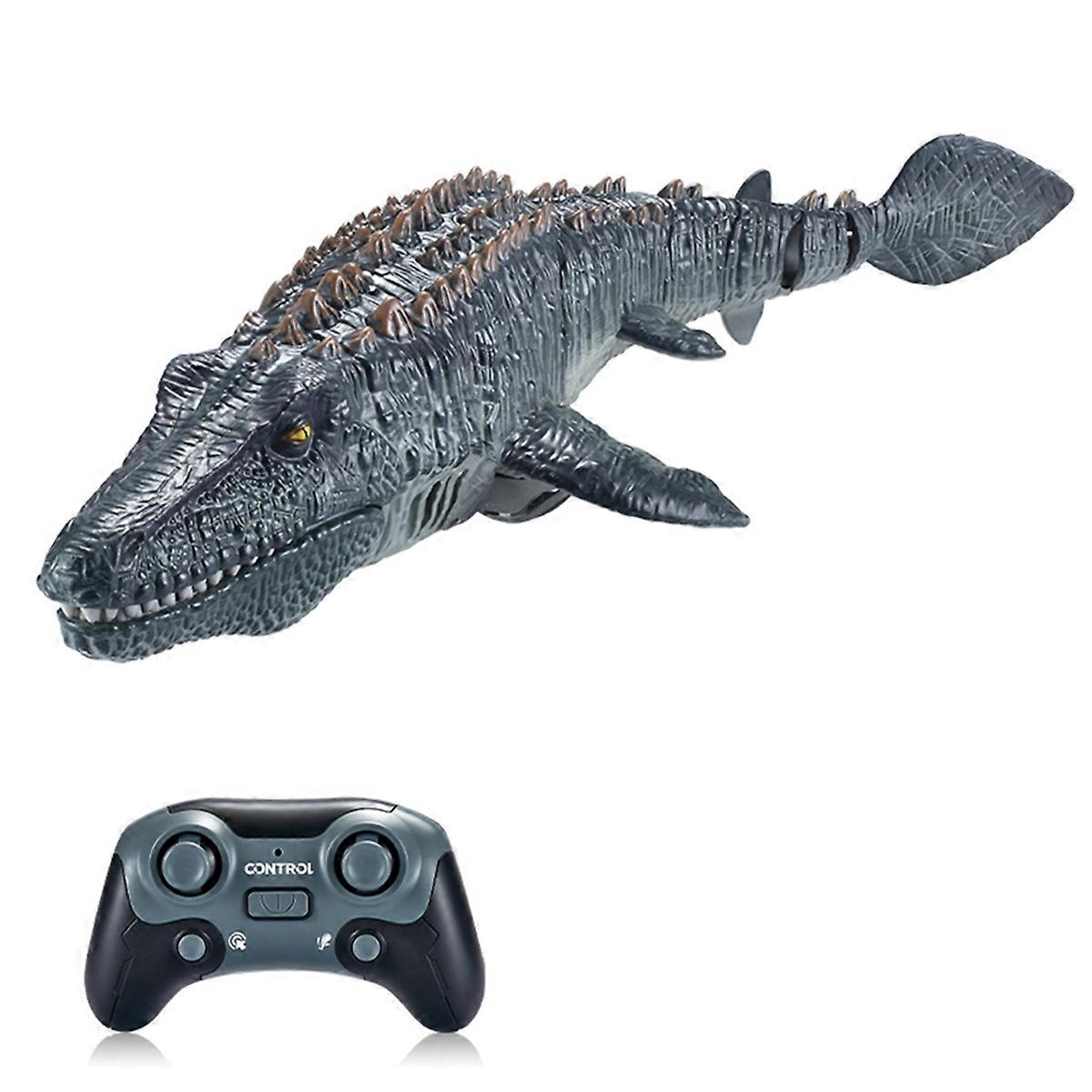 2.4GHz Rc Dinosaur Toys Remote Control Boat Waterproof Swimming Pool Lake Bathroom Kids Toys for Gift