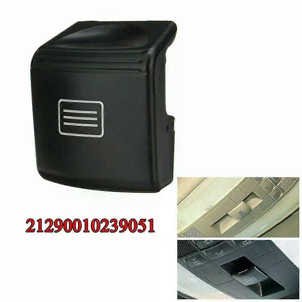 Gray Sunroof Switch Button Cover For Mercedes W204, W212, W218 (C, E, CLS Class) – Direct Replacement