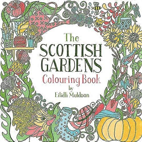 The Scottish Gardens Colouring Book
