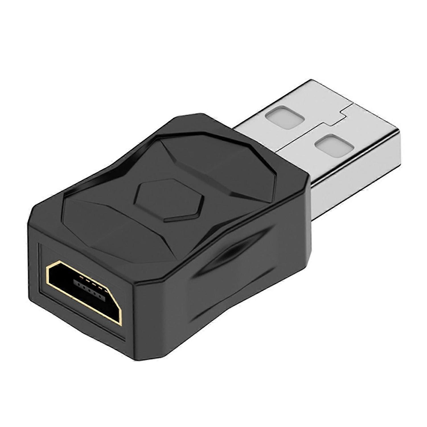 USB Adapter Micro to Mini Plug And Play 480Gbps High-speed Transmission Simple Structure USB Adapter